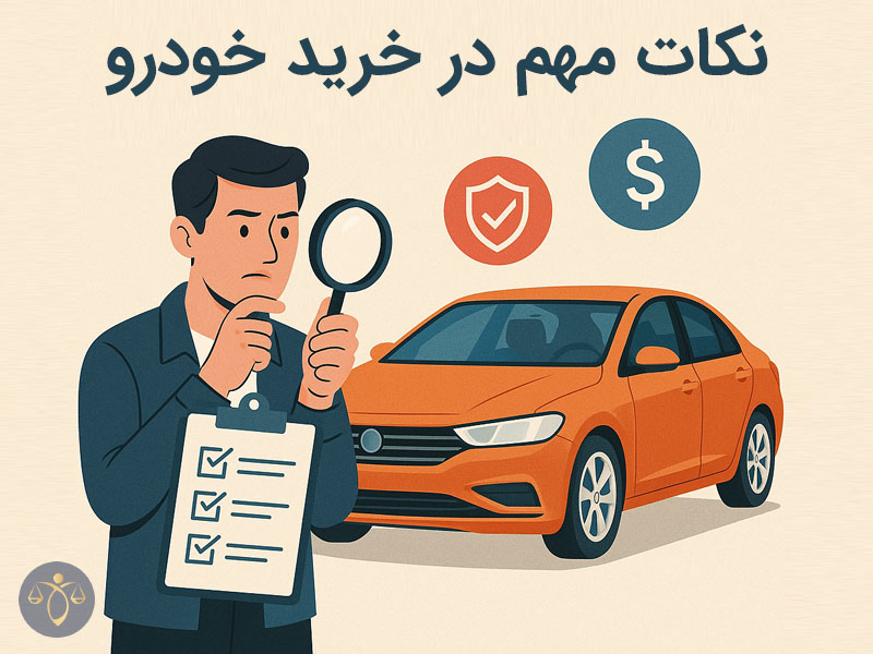 نکات مهم در خرید خودرو